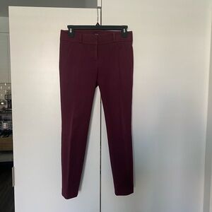 LOFT Women’s Dress Pants Burgundy